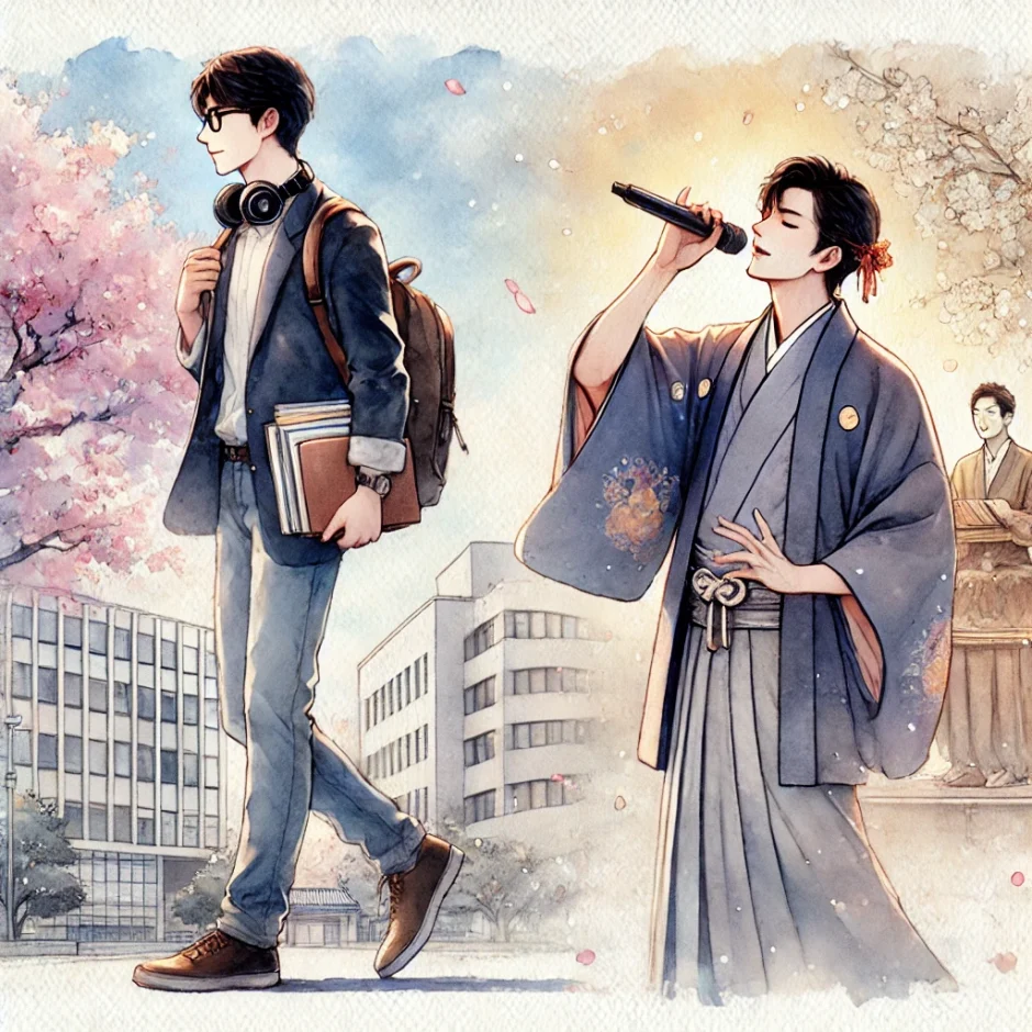 二見颯一の大学での素顔とは？歌手と学生の二刀流生活